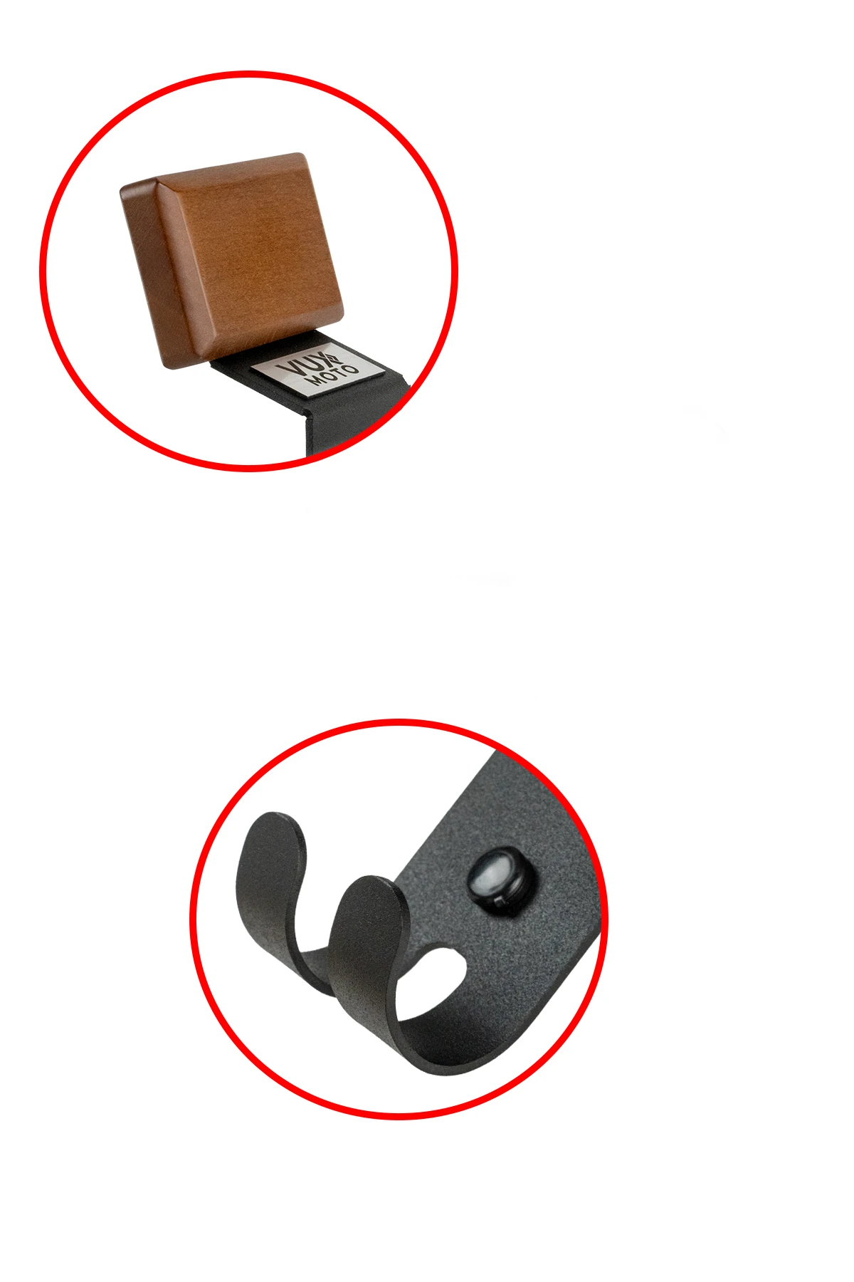 MODEL 22 Çift Kanca ve Fırçalanmış Logo Detayı